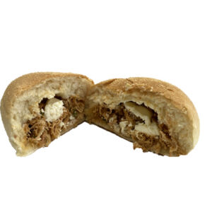 焼いてあるタピオカパンチキンクリームチーズ　/　PÃO DE MANDIOCA ASSADO FRANGO 　　　　　　　　　　　　　　　　　　　　　　　　　　　　　　　　　　　　　　　　　　　　　　　　　　　　　　　　　　　　　　　　　　　　　　　